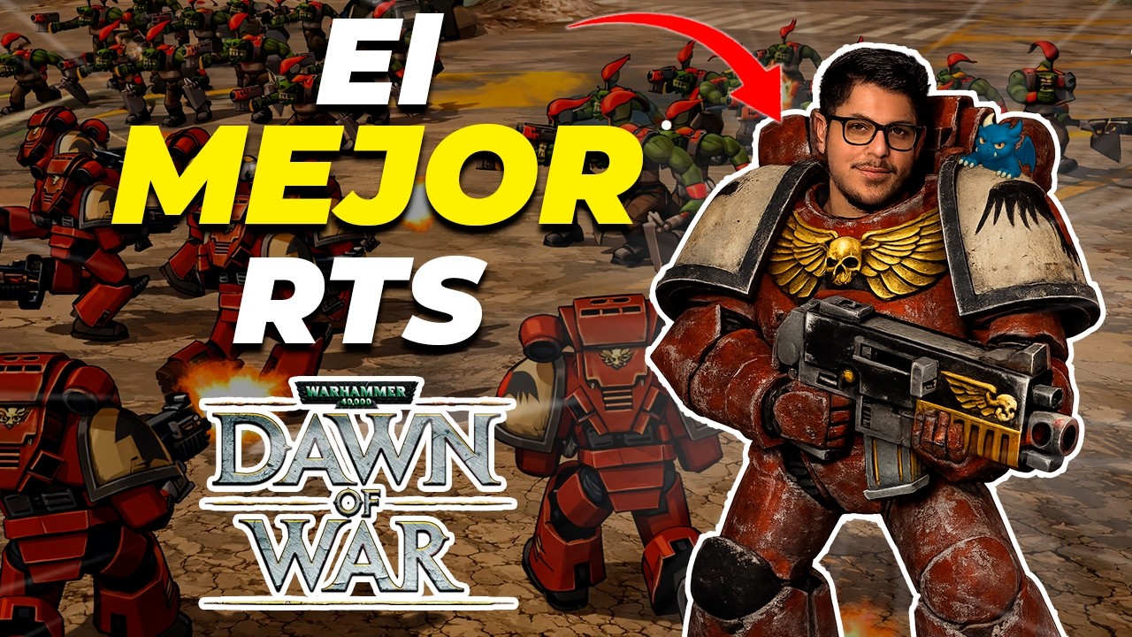 🪓 CerberuX juega Warhammer 40k: Dawn of War | El MEJOR RTS de la HISTORIA.
