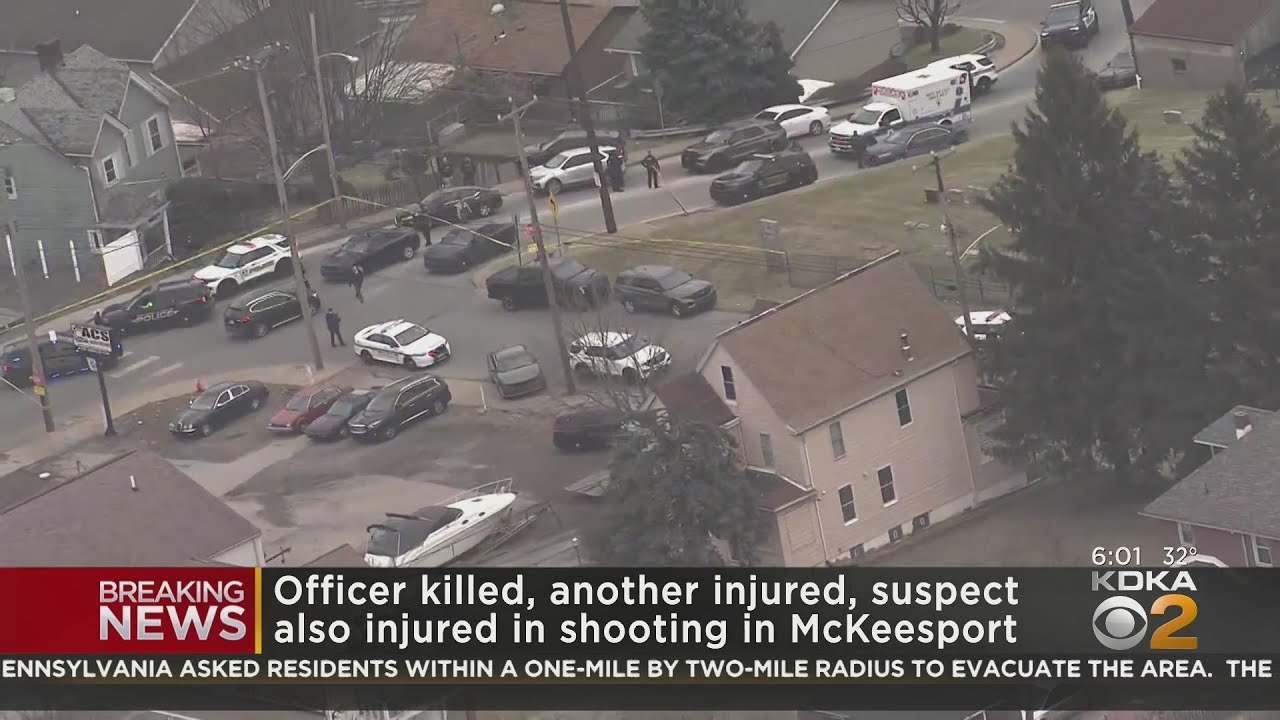 1 police officer shot and killed, another injured in McKeesport