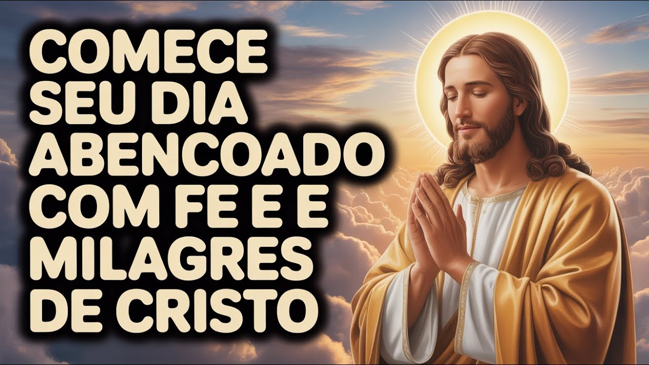 Transformadora Oração Sagrada da Manhã para um Dia Abencoado com Fé e Milagres em Cristo