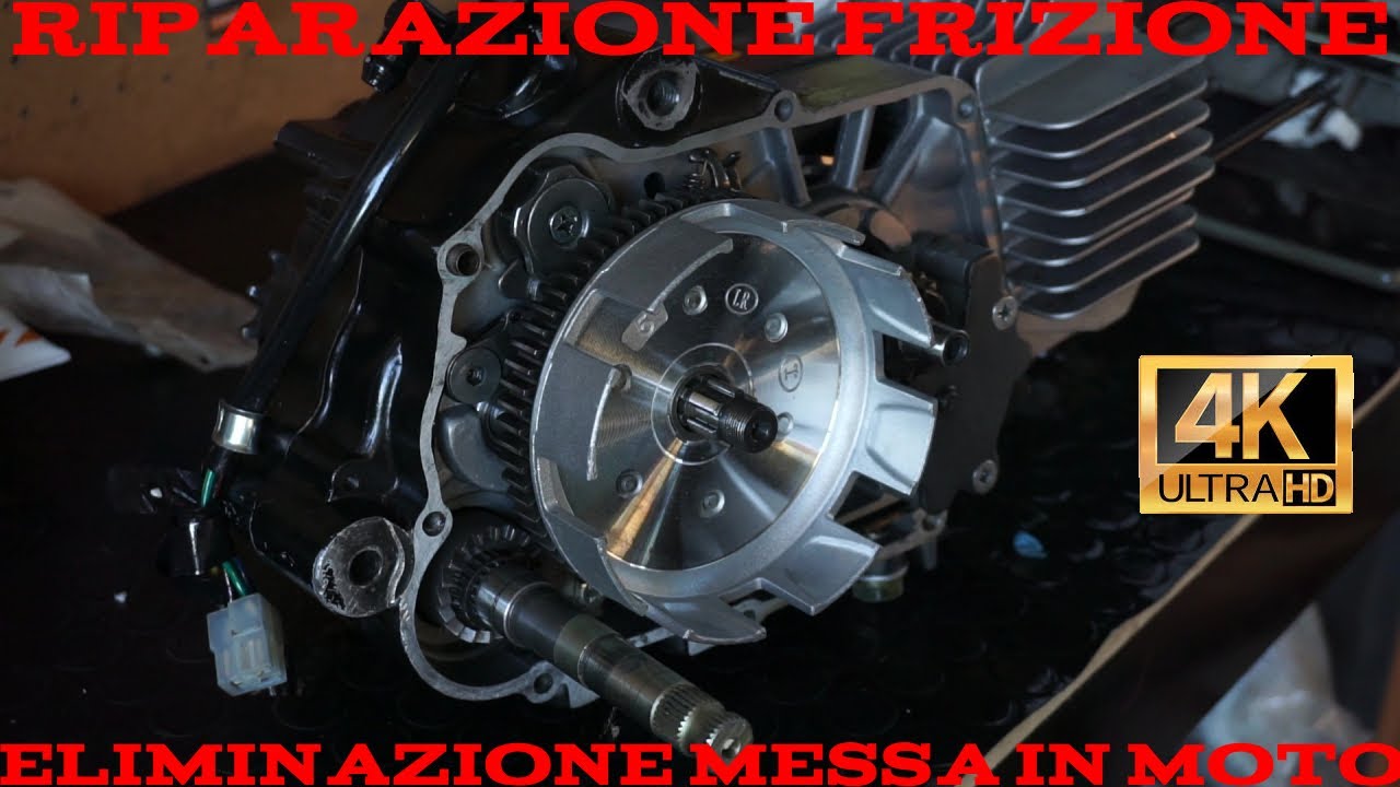 RIPARAZIONE FRIZIONE YX PITBIKE e RIMOZIONE MESSA IN MOTO ( TUTORIAL)