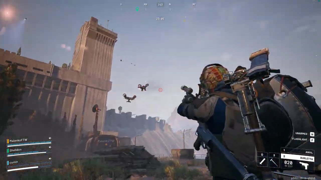 Arc Raiders, Michael agros the rocketeer, epic save