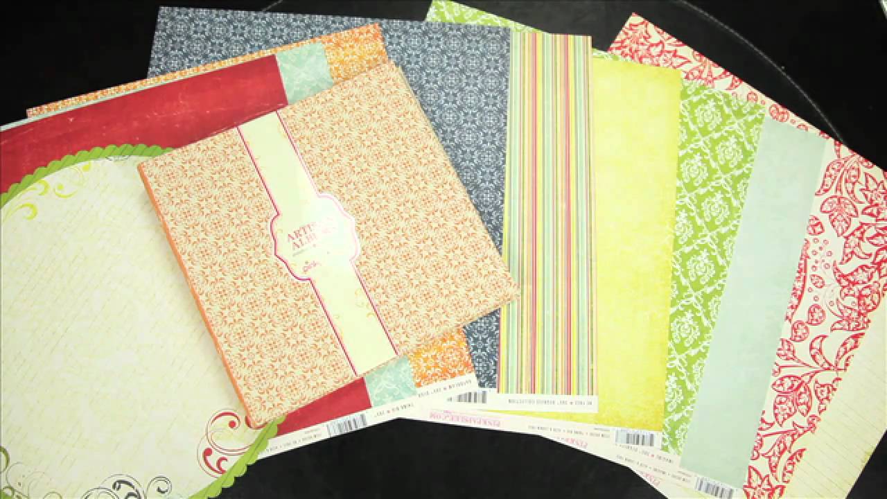 Pink Paislee - 8x8 Album Kit