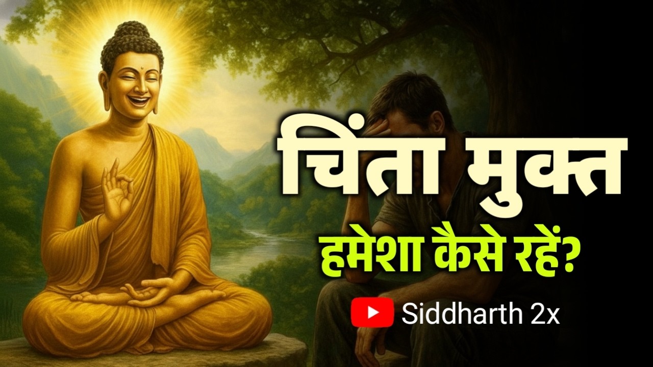 Overthinking खत्म करने की बुद्ध की शक्ति | टेंशन और चिंता से मुक्ति की बुद्ध विधि 
