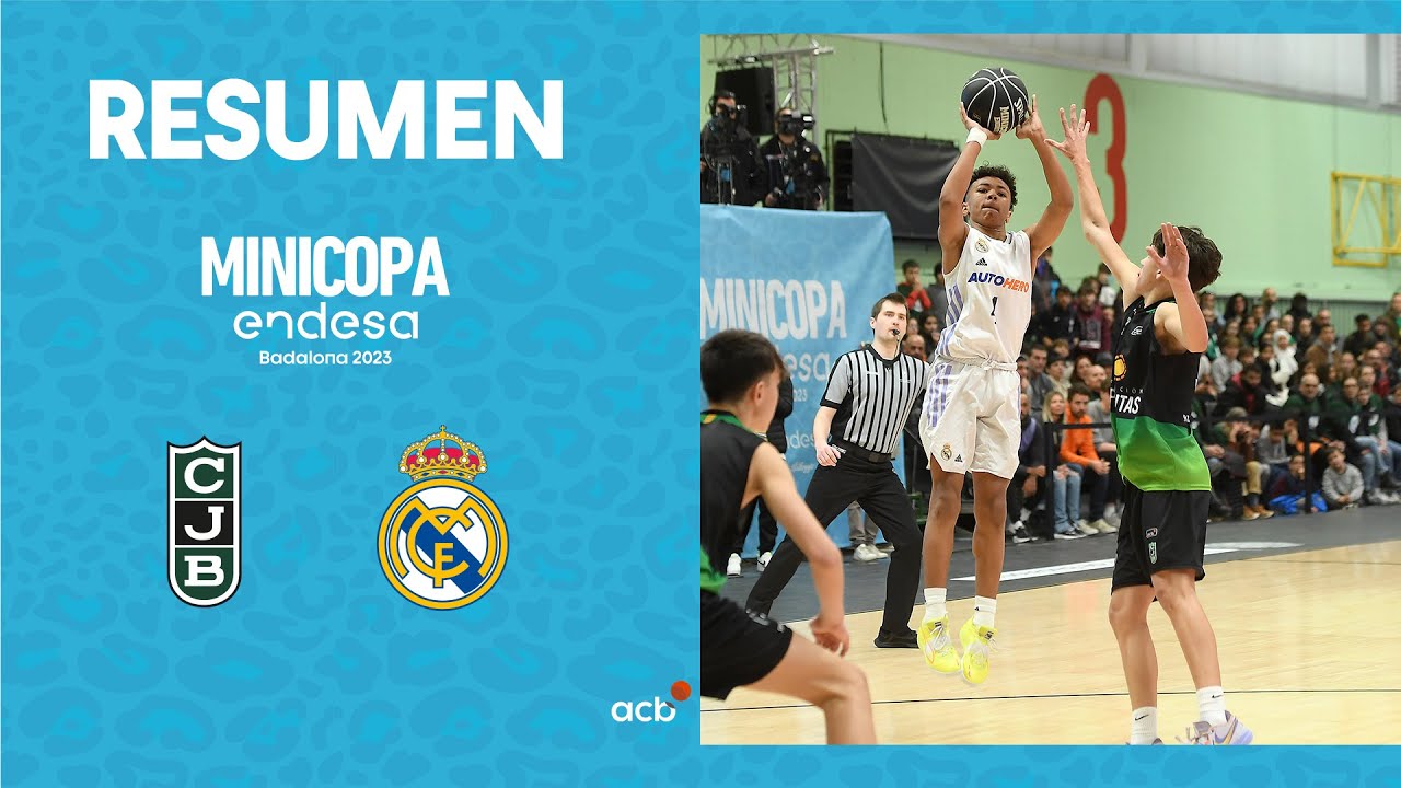 Joventut Badalona - Real Madrid (65-68) RESUMEN | Minicopa Endesa Badalona 2023