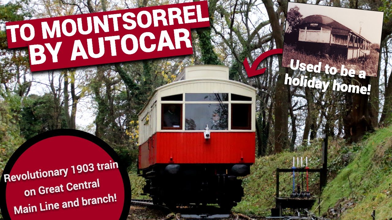 All the rage in 1903! The North Eastern Electric Autocar on Great Central and Mountsorrel branch.