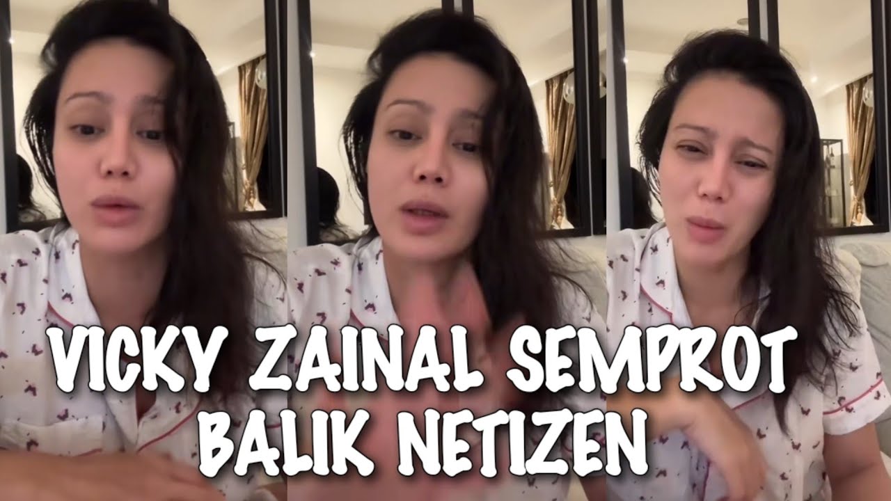 GEGER√√ VICKY ZAINAL KAKAK BUNGA' ZAINAL SEMPROT BALIK NETIZEN 