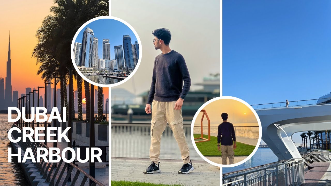 My first vlog in Dubai | Dubai Creek Harbour | salman sk