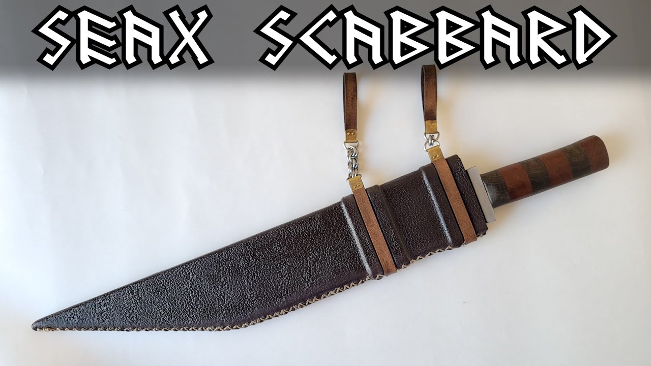 How to make a Seax Scabbard DIY