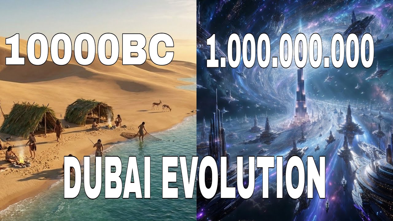 DUBAI EVOLUTUION 10000BC-1.000.000.000 (Past - Future)