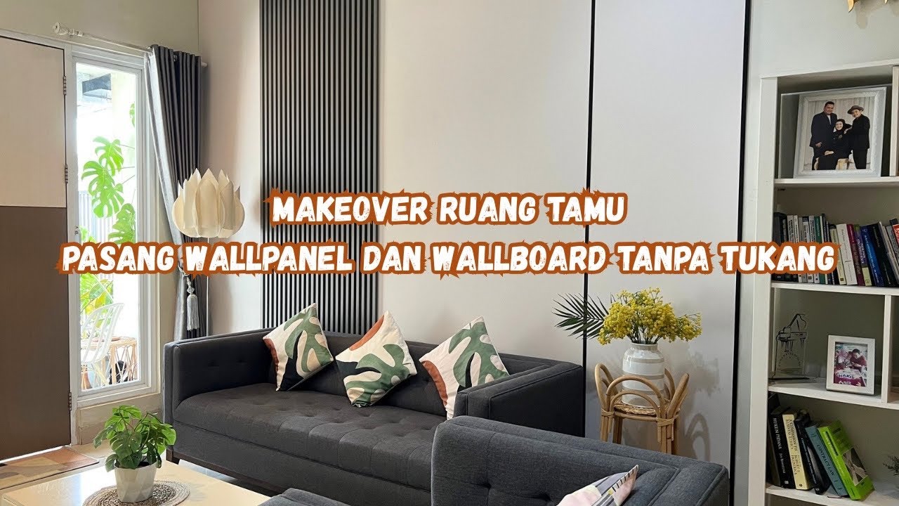Alhamdulillah bisa makeover ruang tamu minimalis