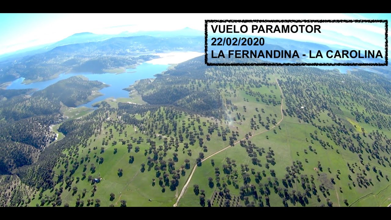 Vuelo Paramotor La fernandina 22/02/2020 yebenes
