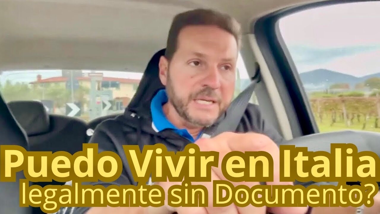 Puedo vivir legalmente en Italia sin Documentos? 