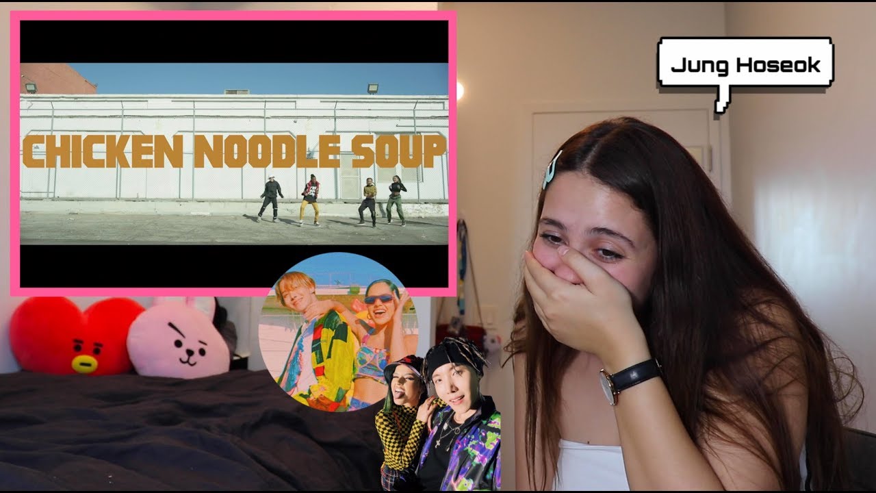 J-HOPE CHICKEN NOODLE SOUP FT. BECKY G REACTION (+update on life ♥)