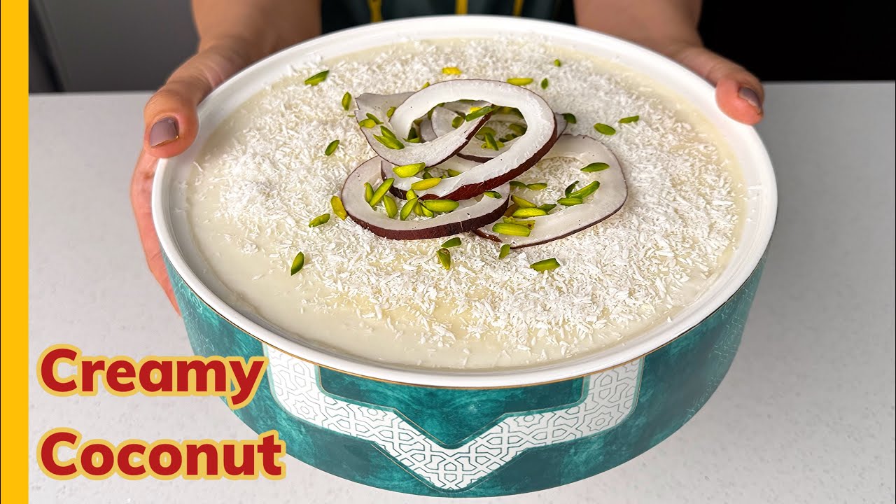  Your Guests Will Beg for This Creamy Coconut Pudding 🥥🔥You’re Not Ready for This Pudding, are u?✨😄