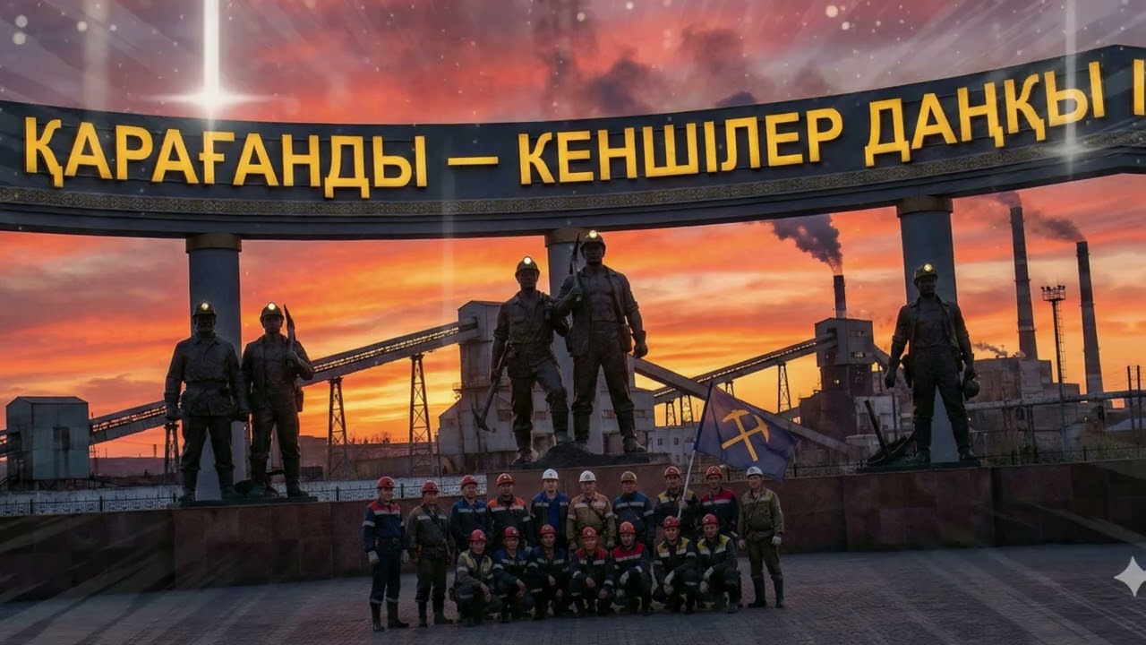 Қарағанды — Кеншілер Даңқы | Туған жерге арнау ⚒️🏙️