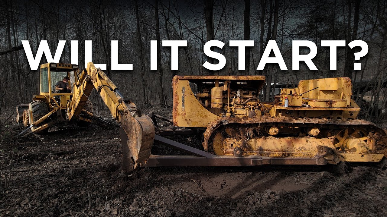 Recovering a 1956 CAT D8