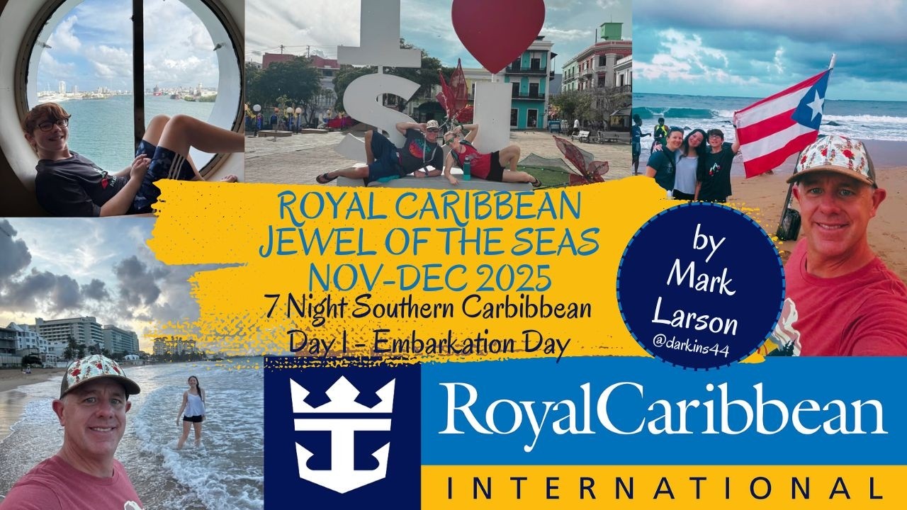 Royal Caribbean Jewel of the Seas Southern Cruise from San Juan - Condado Beach & Embarkation day