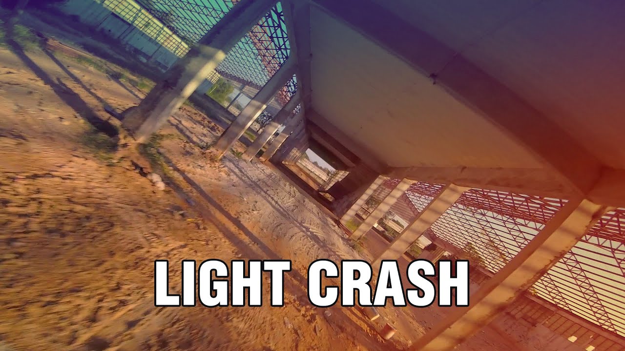 LIGHT CRASH #fpv #fpv_life #vlog #crash