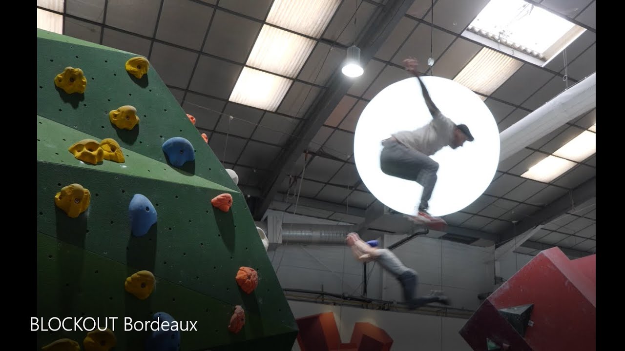 Session de Parkour à Block'Out  Bordeaux