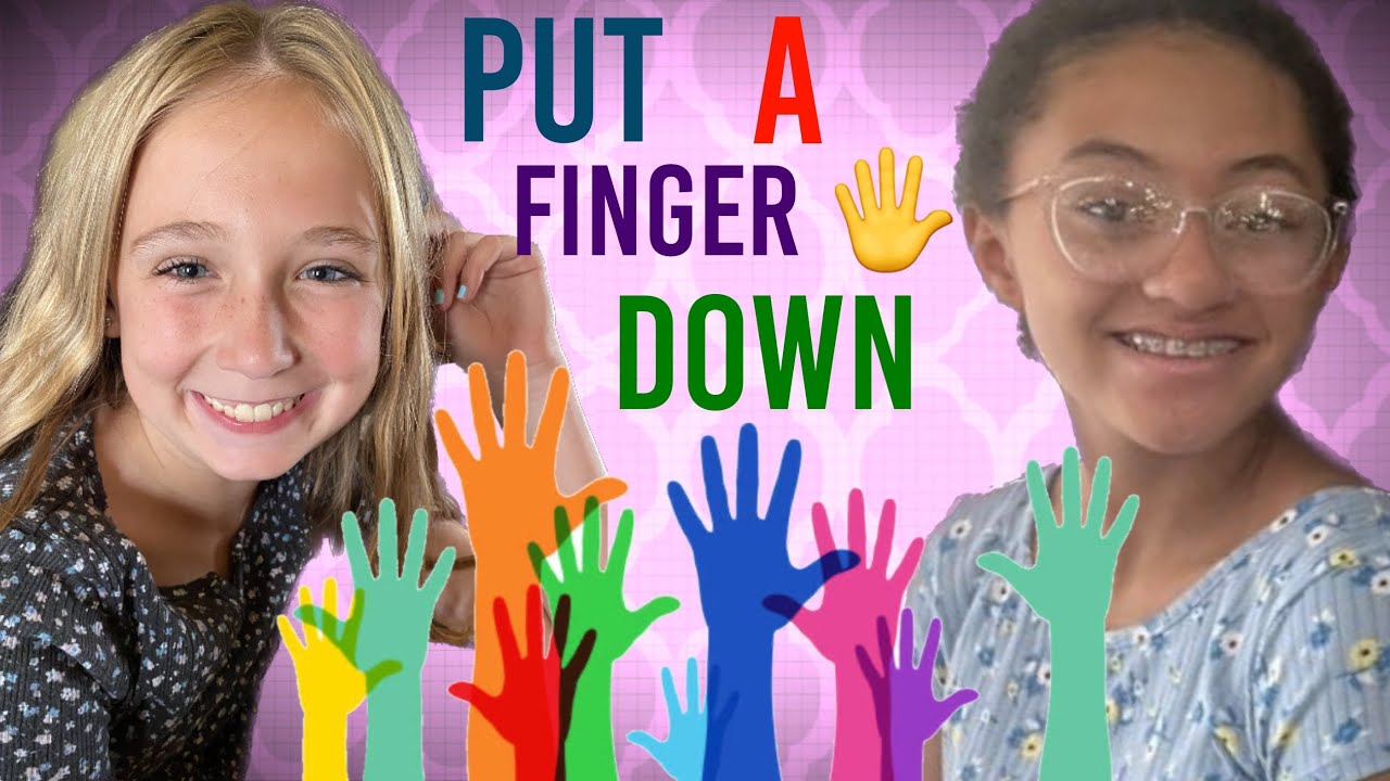 Put a Finger down a Challenge! #fingerdown #challenges #challenge #friends