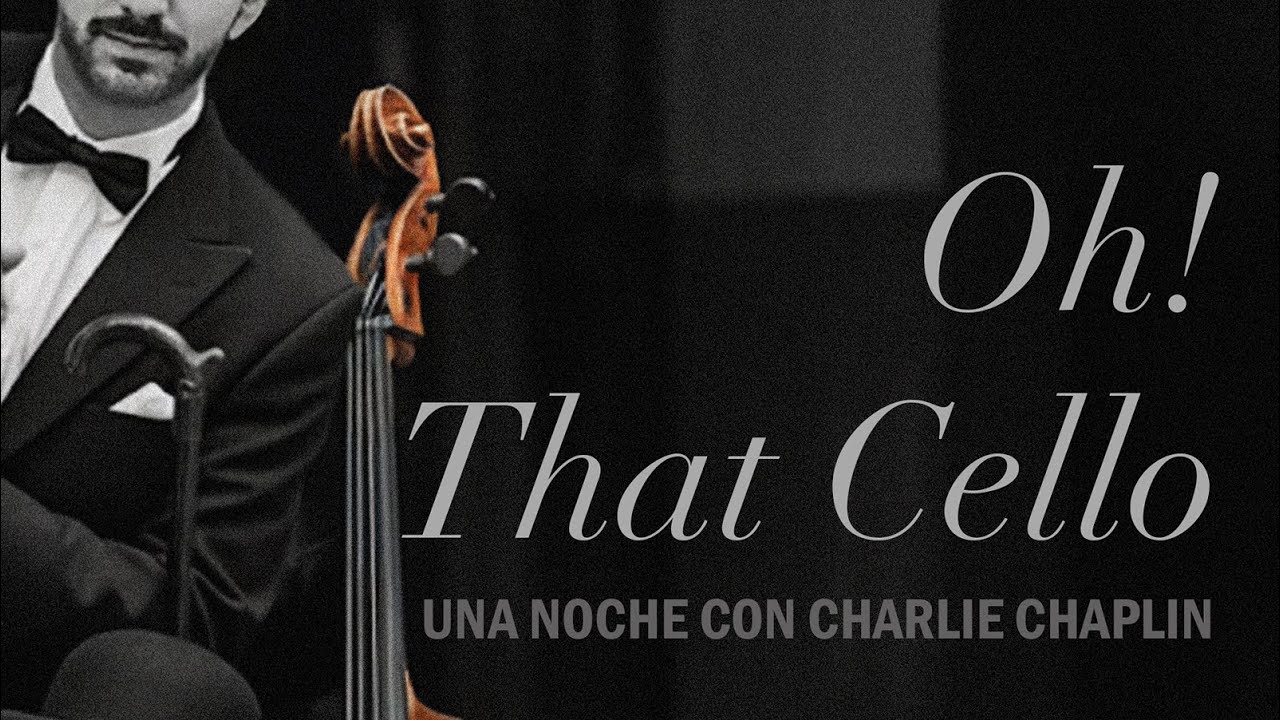 🤵Three classical men. Oh, that cello¡ CHAPLIN SONGS.A. Álvarez, piano. Á. Vázquez & J.Albarés, cello