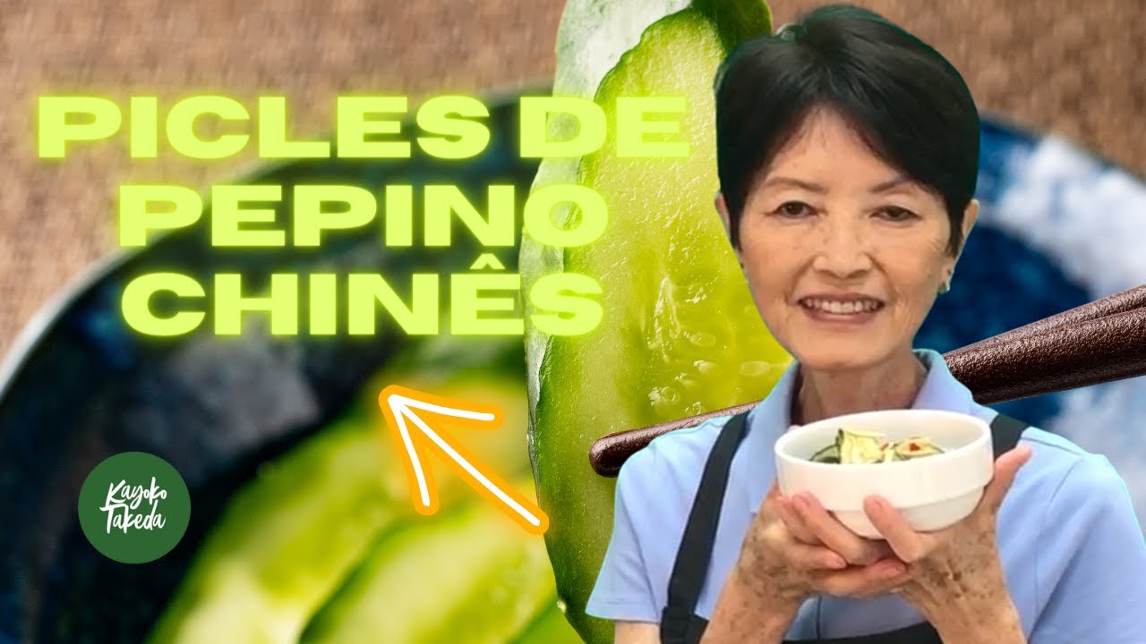 RECEITA DE PICLES DE PEPINO CHINÊS