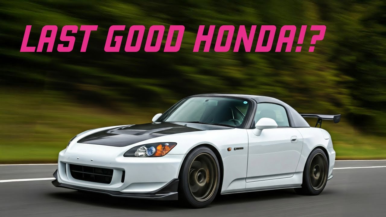 Honda S2000: последний великий спортивный автомобиль, созданный Honda!