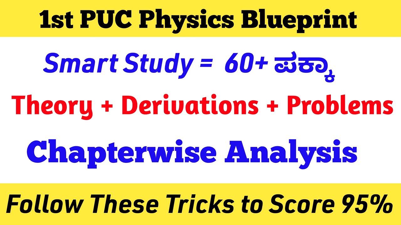 1st PUC Physics Chapterwise imp Questions#Shivamurthysacademy#1stpucphysics#exams