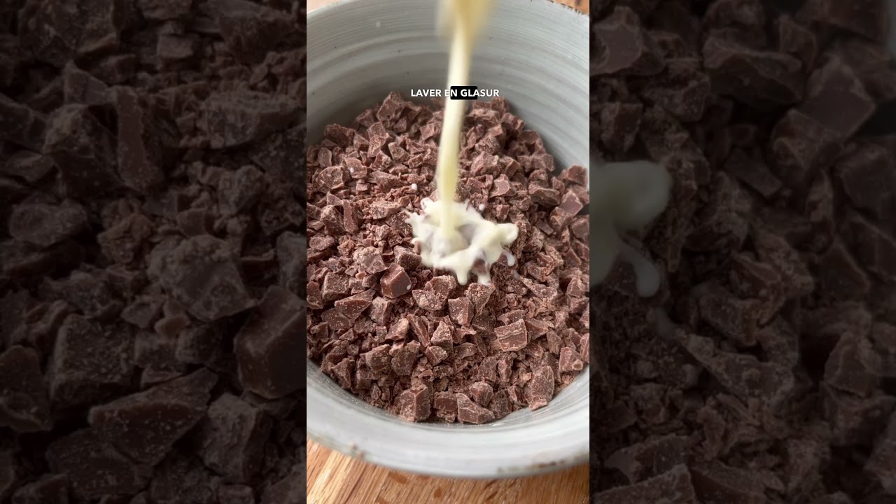 Svampet chokoladekage i bradepande