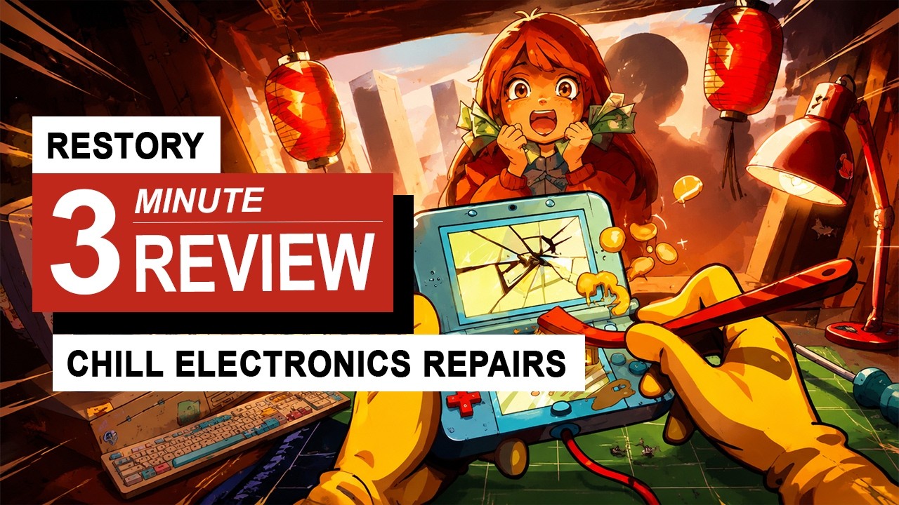 ReStory: обзор Chill Electronics Repairs за 3 минуты | GamingByte