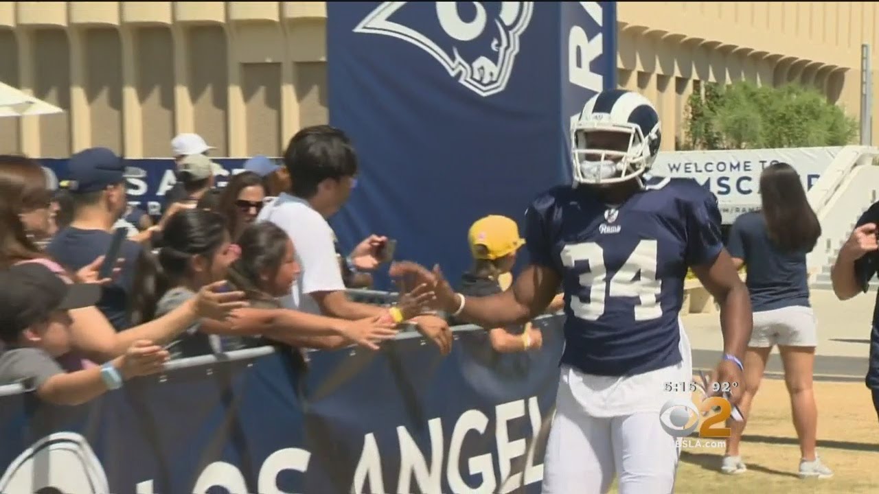 LA Rams Training Camp In Full Swing