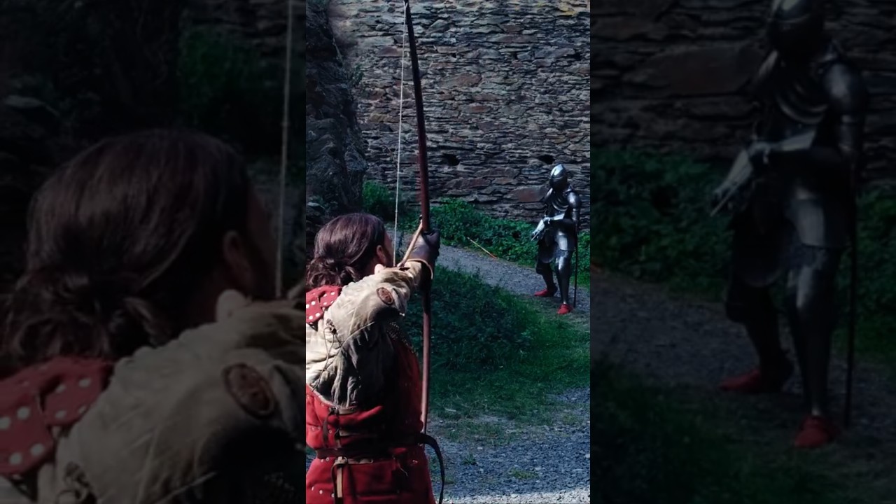 130 pound war bow vs knight in armor