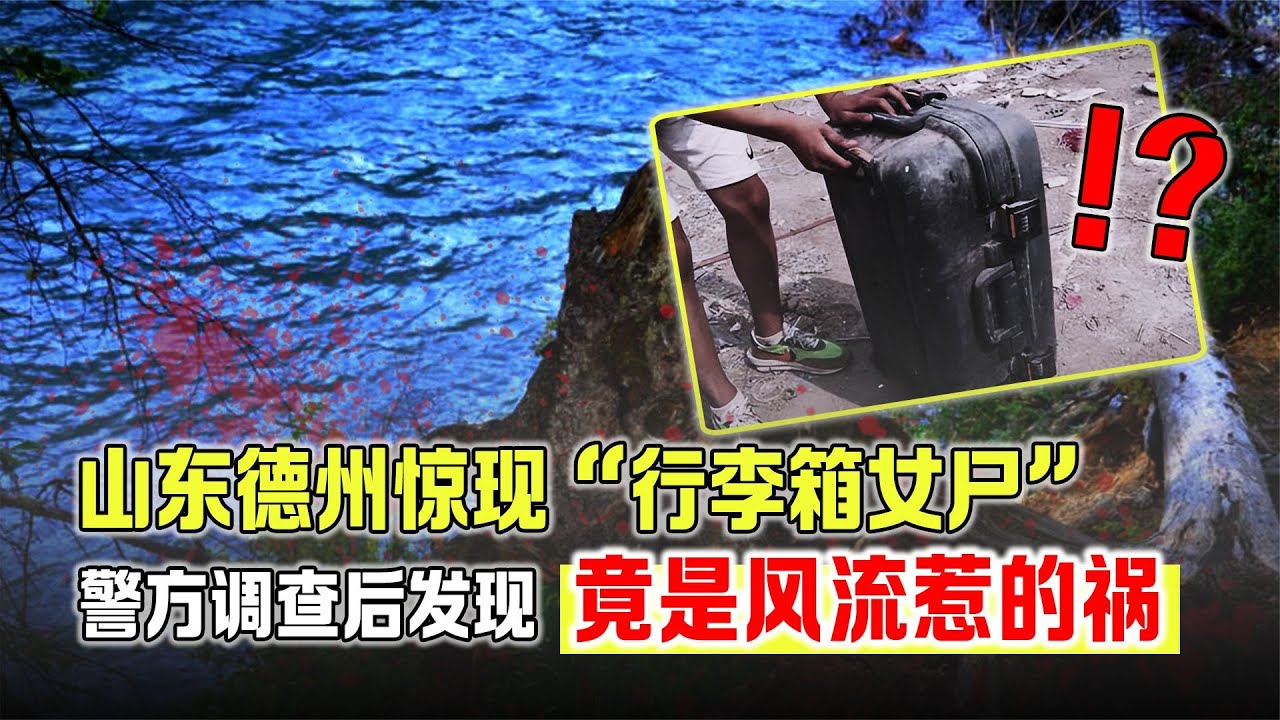 山東德州驚現&ldquo;行李箱女尸&rdquo;，警方調查后發現，竟是風流惹的禍 #案件 #探案 #懸案 #懸疑 #案件解說