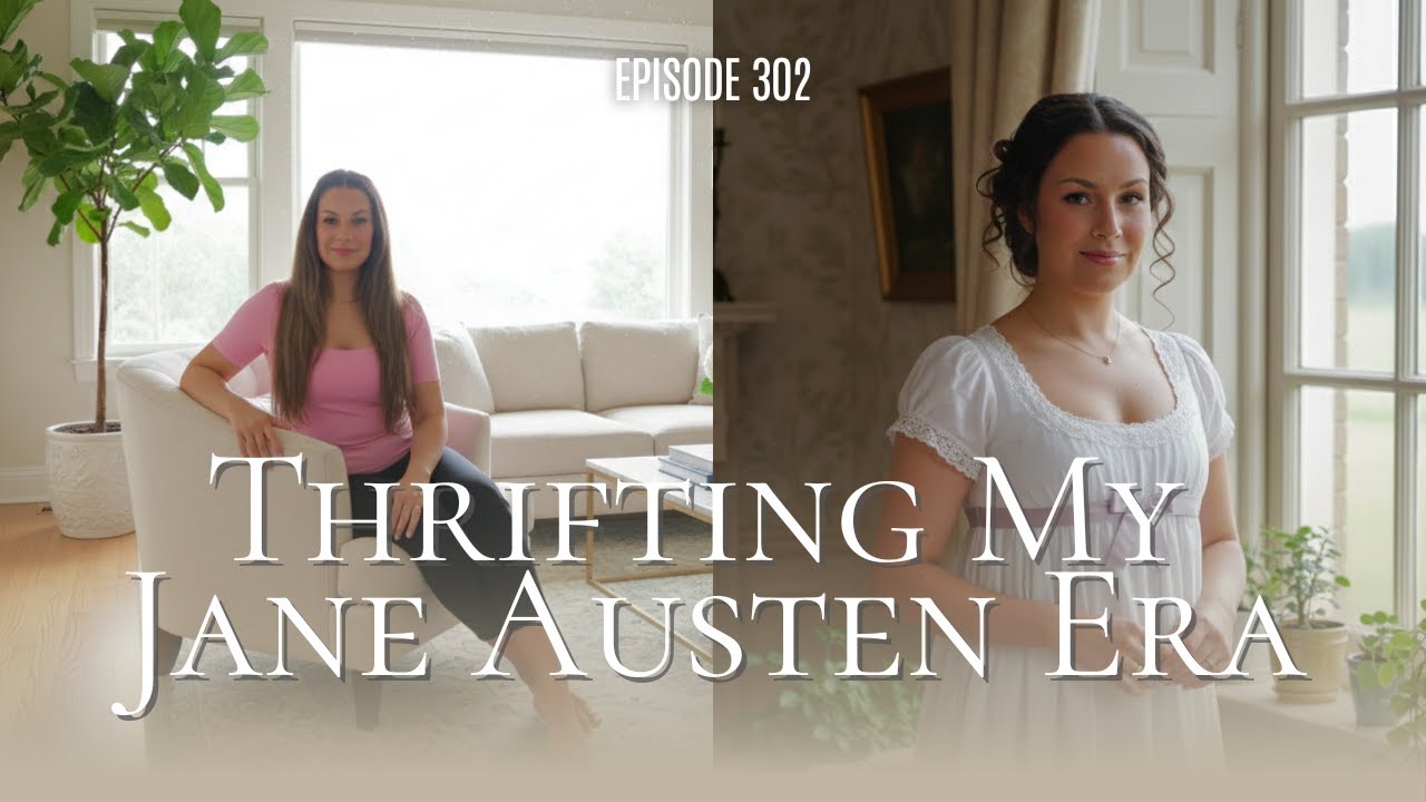 The Jane Austen Aesthetic: A Romantic Thrift Haul for the Home I Ruffles, Roses, and Romance
