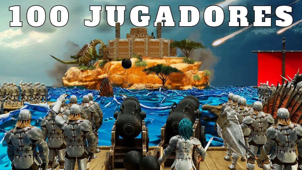 100 jugadores crean civilización en ARK