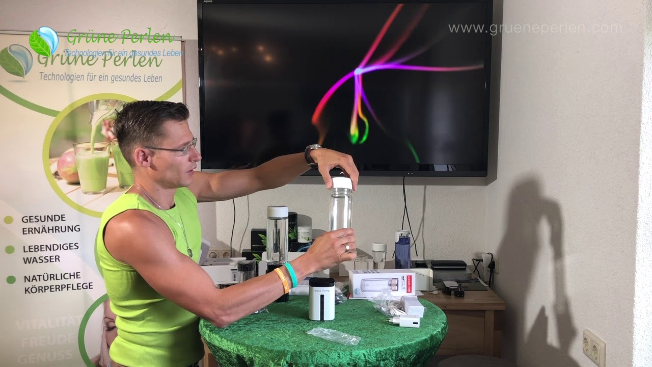 Aqualiving BlueBalance Wasserstoffbooster | Upgrade 2019 | Gr&uuml;nePerlen