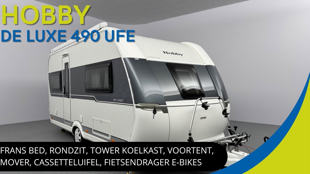 Hobby De Luxe 460 UFe 2019 | VOLLEDIG VOORZIEN IN OPTIES LAAT DUS NIETS TE WENSEN OF MONTEREN OVER!