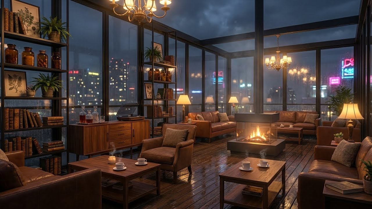 Can Rainy Rooftop Jazz Really Help You Relax and Focus?