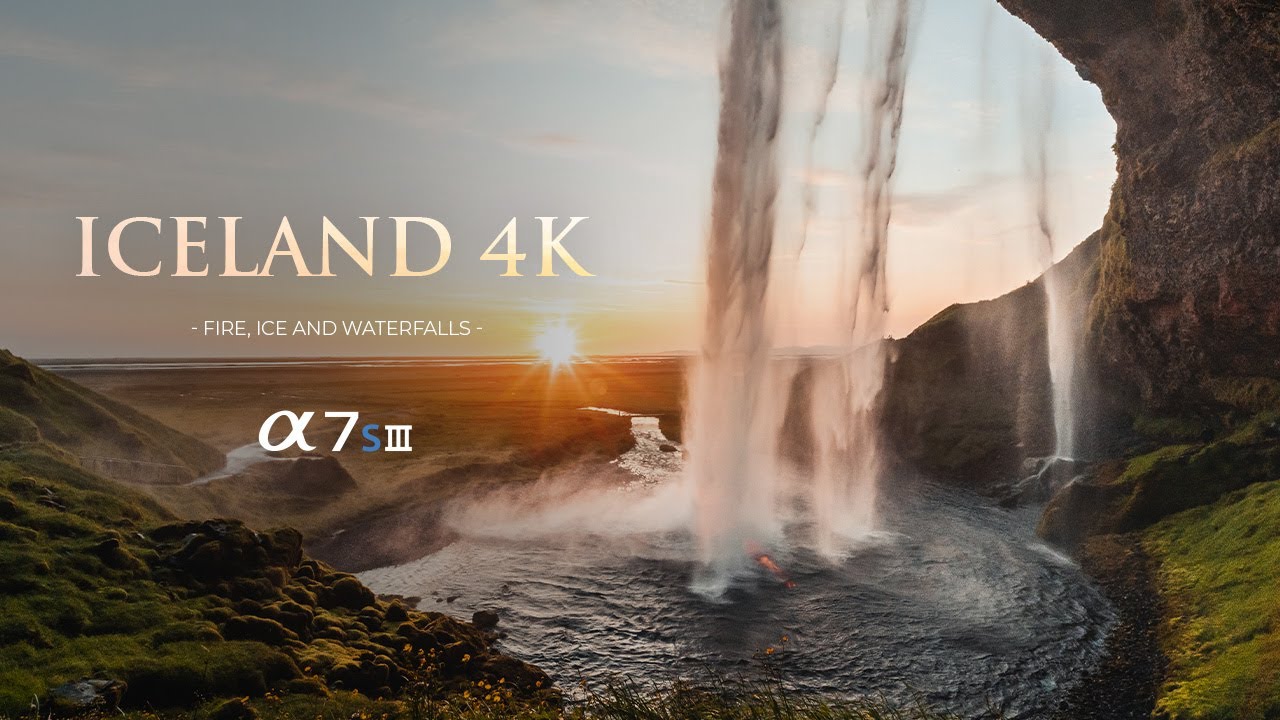 Iceland 2021 Roadtrip 4k - Fire, Ice and Waterfalls - Filmed on Sony A7S III + DJI Mavic Air 2
