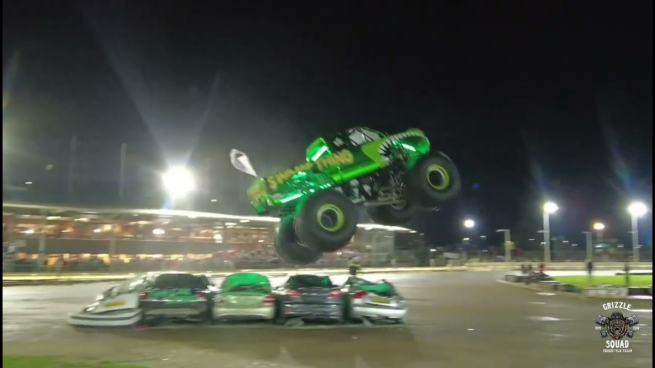 Terry Grant Stunt Show x Grizzlesquad Swamp Thing , lee Bowers Stunts