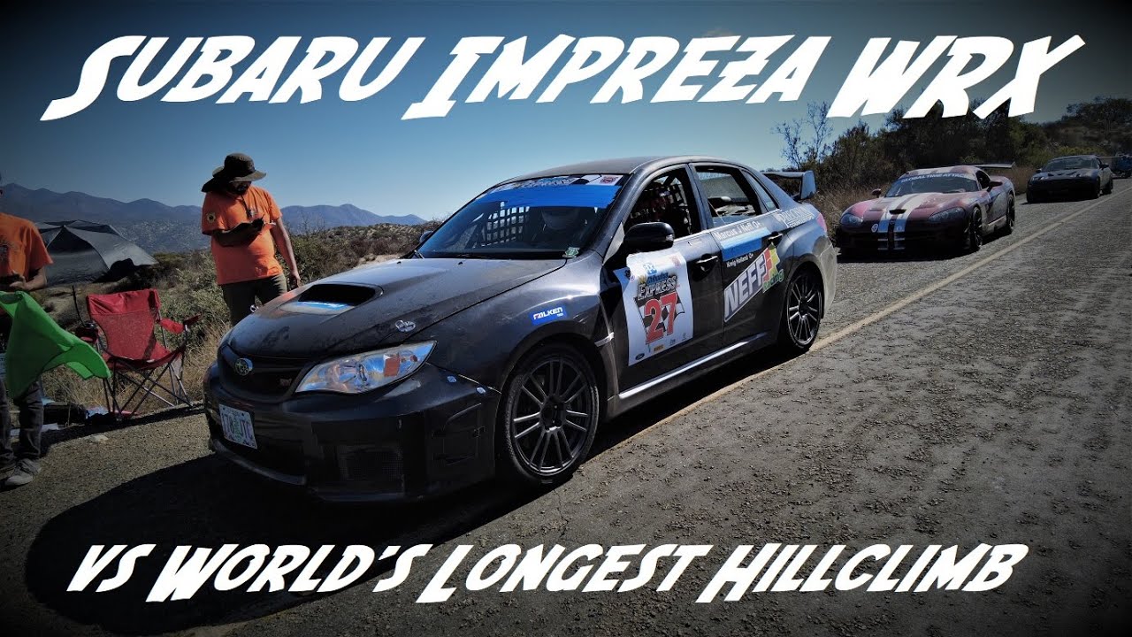 Subaru Impreza WRX vs San Pedro Martir, the world's longest hill climb. Onboard footage from Baja