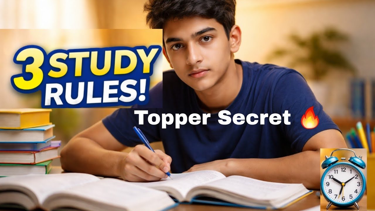 ಈ 3 ನಿಯಮ ಫಾಲೋ ಮಾಡಿದ್ರೆ ಯಶಸ್ಸು ಖಚಿತ! 💪/ 3 Study Rules for Kids