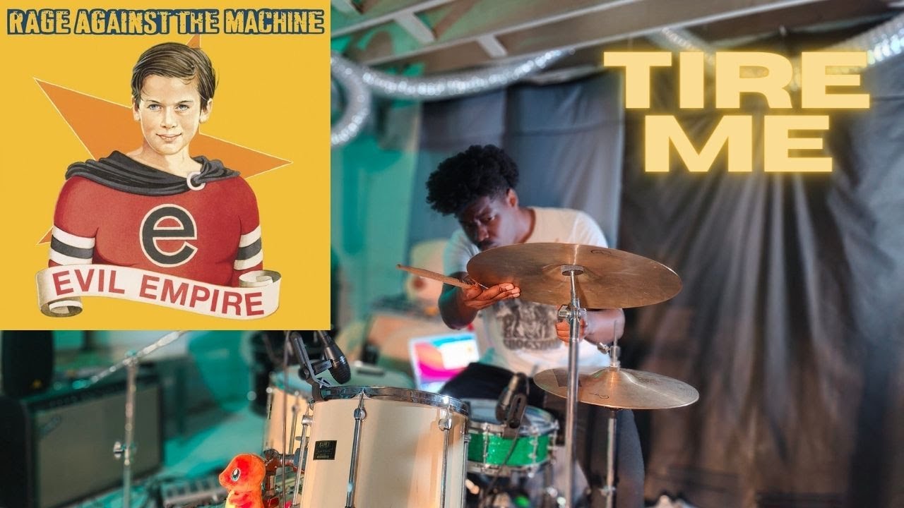 Rage Against The Machine - Tire Me (Drum Cover) | From Evil Empire