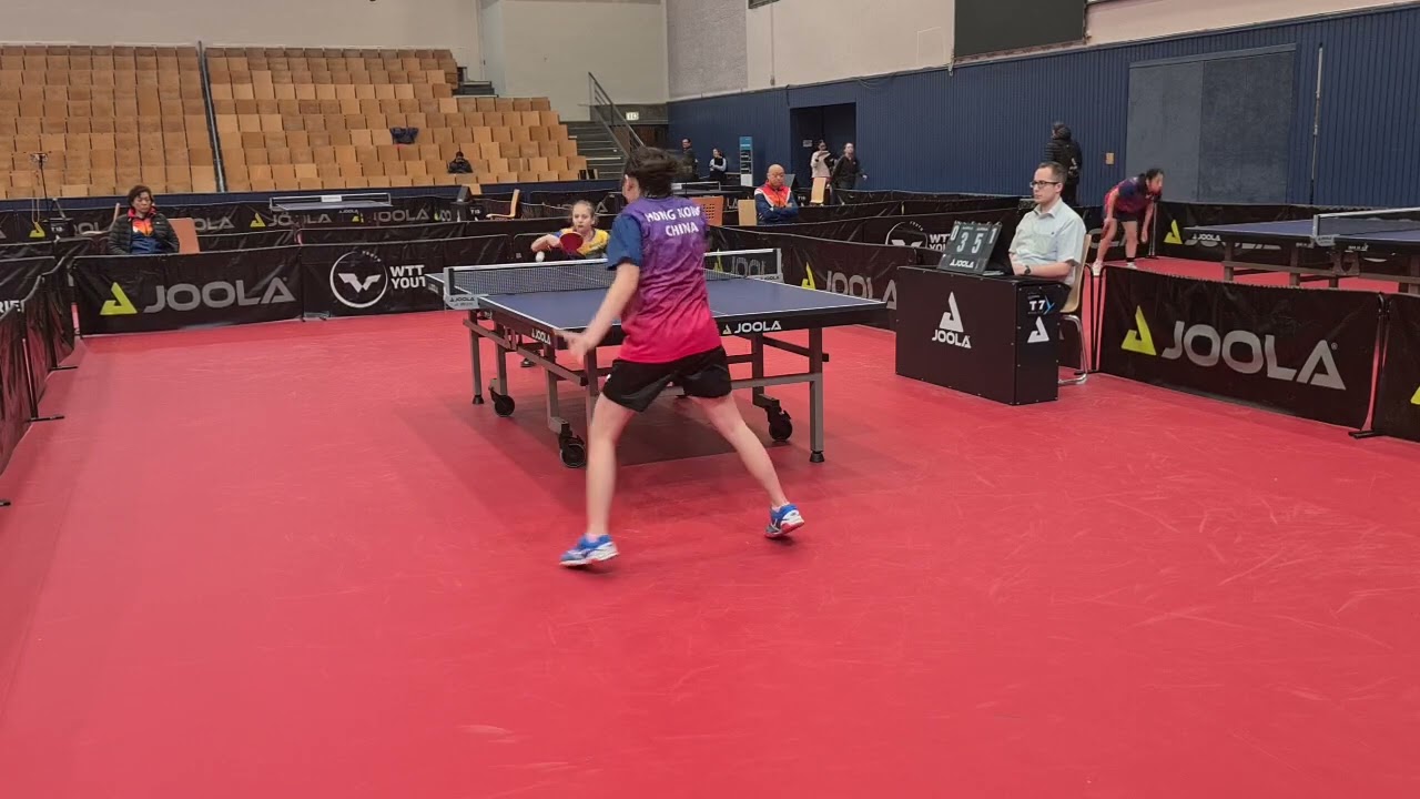 Ilona BUHAI - LEE Tsz Wai. 1/16 WTT Youth Contender Berlin 31.03-2.04.2023