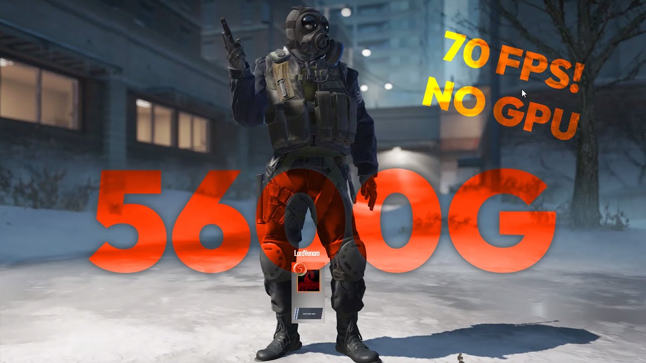 Counter Strike 2 Ryzen 5600G 1080p FPS Test & Best Settings