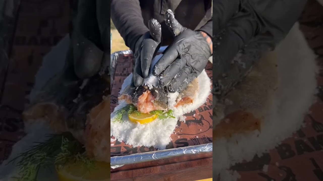 Salt Baked Fish/Trout