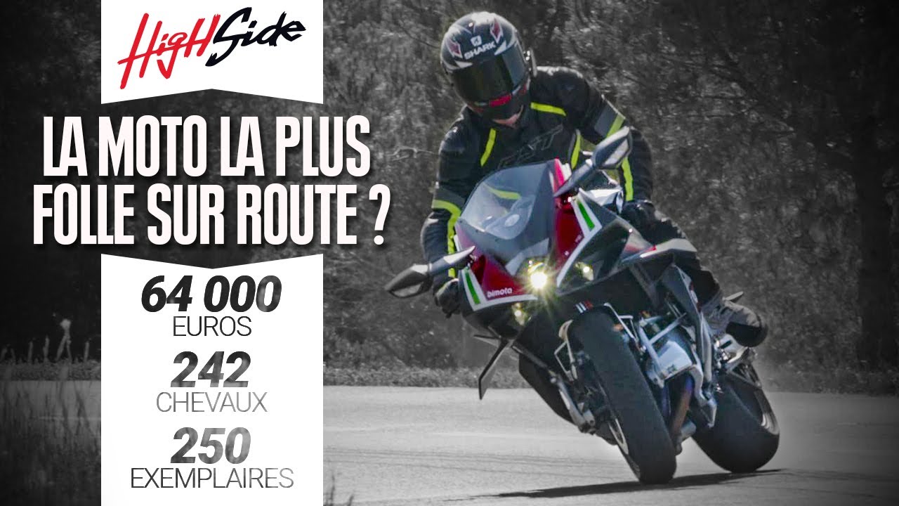 La moto la plus déraisonnable sur route - Bimota Tesi H2 - ESSAI
