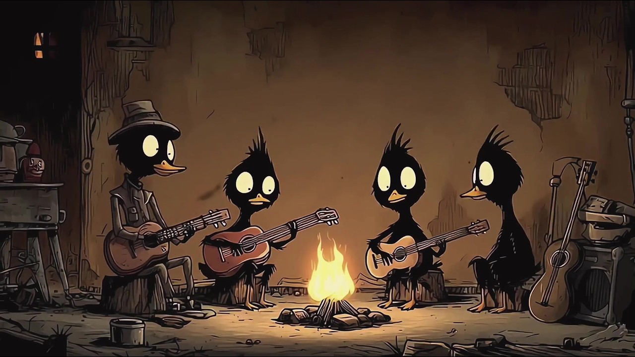 Black Ducks by the Bonfire: Deep Bass Jazz for Stylish Focus & Relaxation