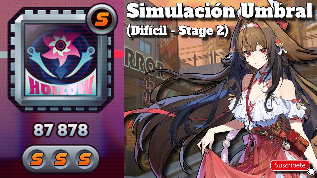 Simulación de Umbral (2.6) || Stage 2 (Difícil) || Zenless Zone Zero