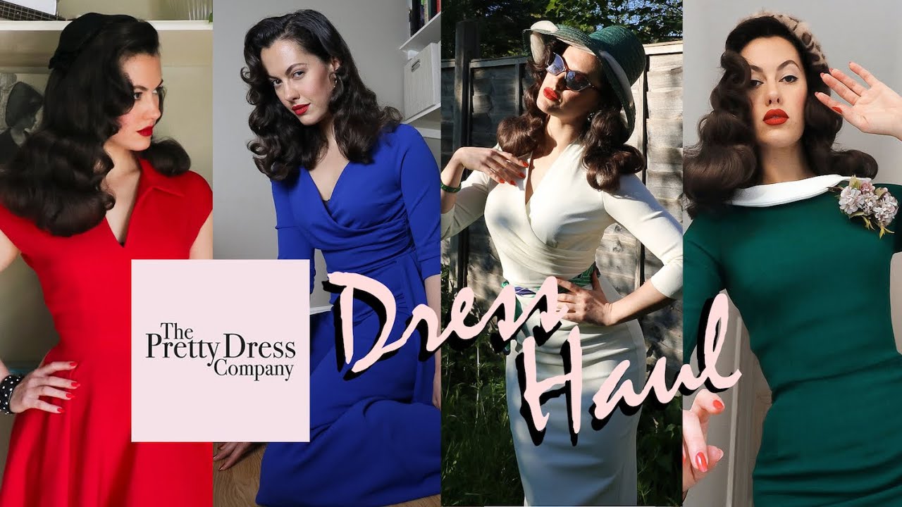 Vintage Style Dress Haul (The Pretty Dress Company)⎢VINTAGE TIPS & TRICKS
